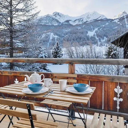 Apartment Terrasse Pres Des Pistes Avec Bien-etre - Fr-1-808-8 Le Monetier-les-Bains